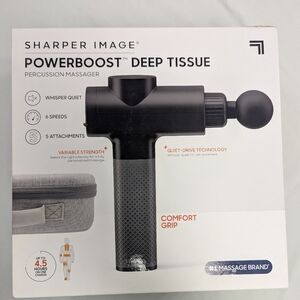 Sharper Image Powerboost Deep Tissue Percussion Massager